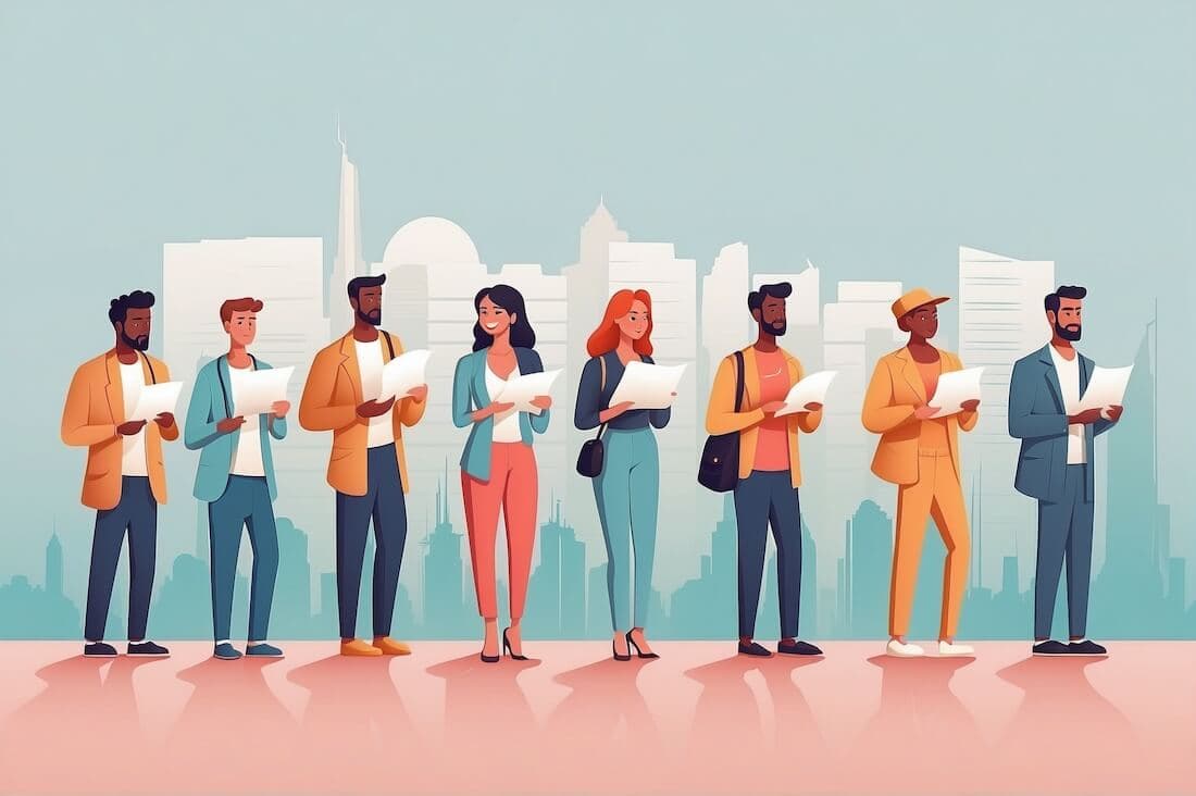 Entrepreneurs in line for seed funding grant application process