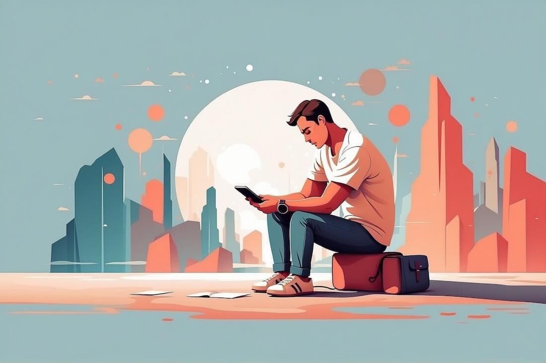 Isolated solopreneur