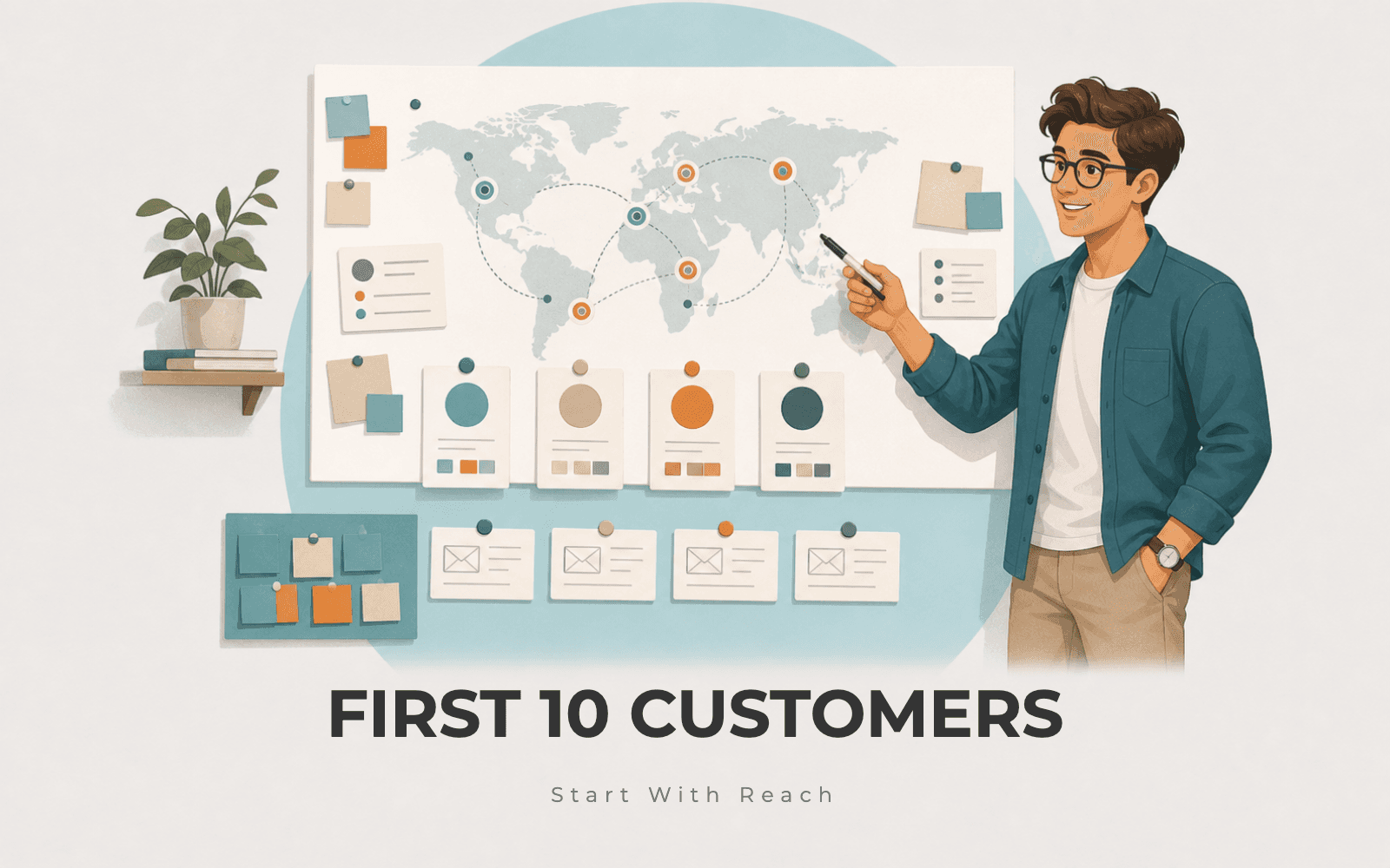 How to Find Your First 10 Customers With No Network (2026)