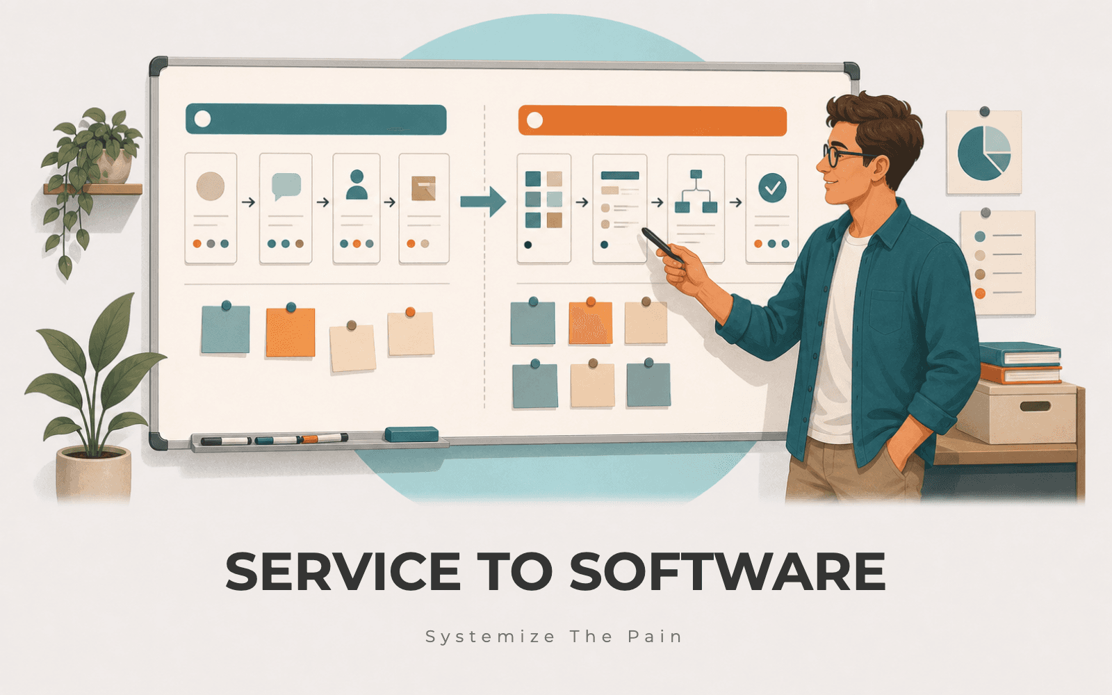 How to Turn a Service Business Into Software (2026)